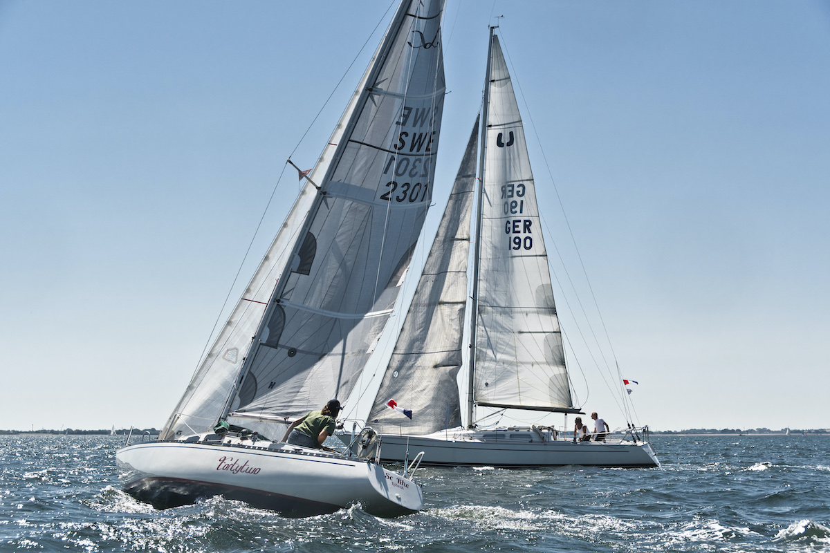 Lotus & Luffe 37 bei Schärenkreuzer Regatta Schlank & Rank