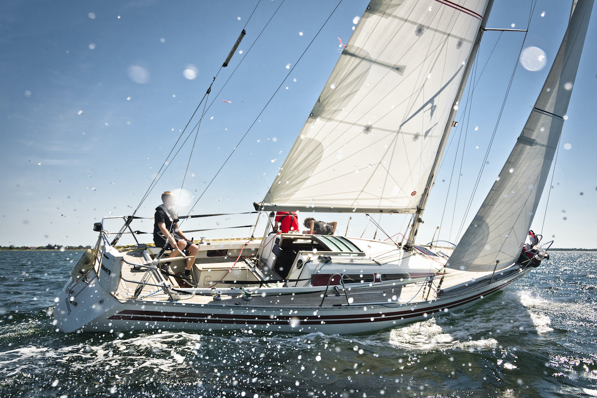 Luffe 37 bei der Schlank & Rank Regatta 2023