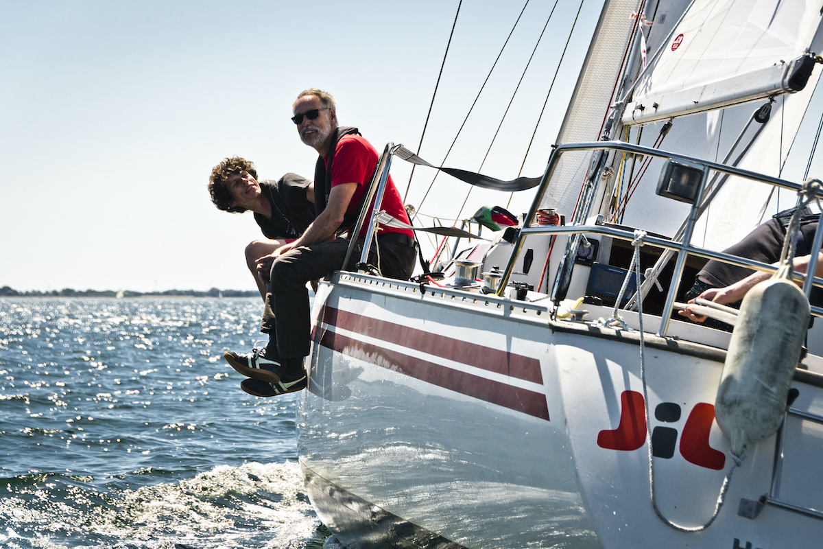 Luffe 37 bei der Schärenkreuzer Regatta Schlank & Rank Juli 2023