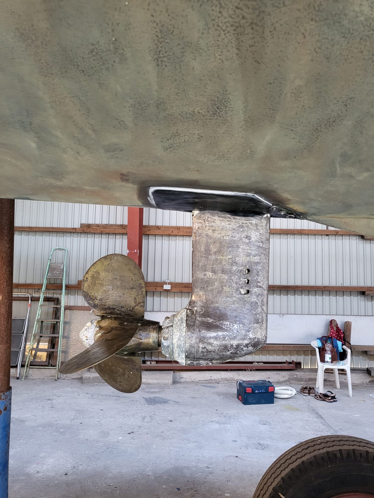 Swede 41 Saildrive & Propeller