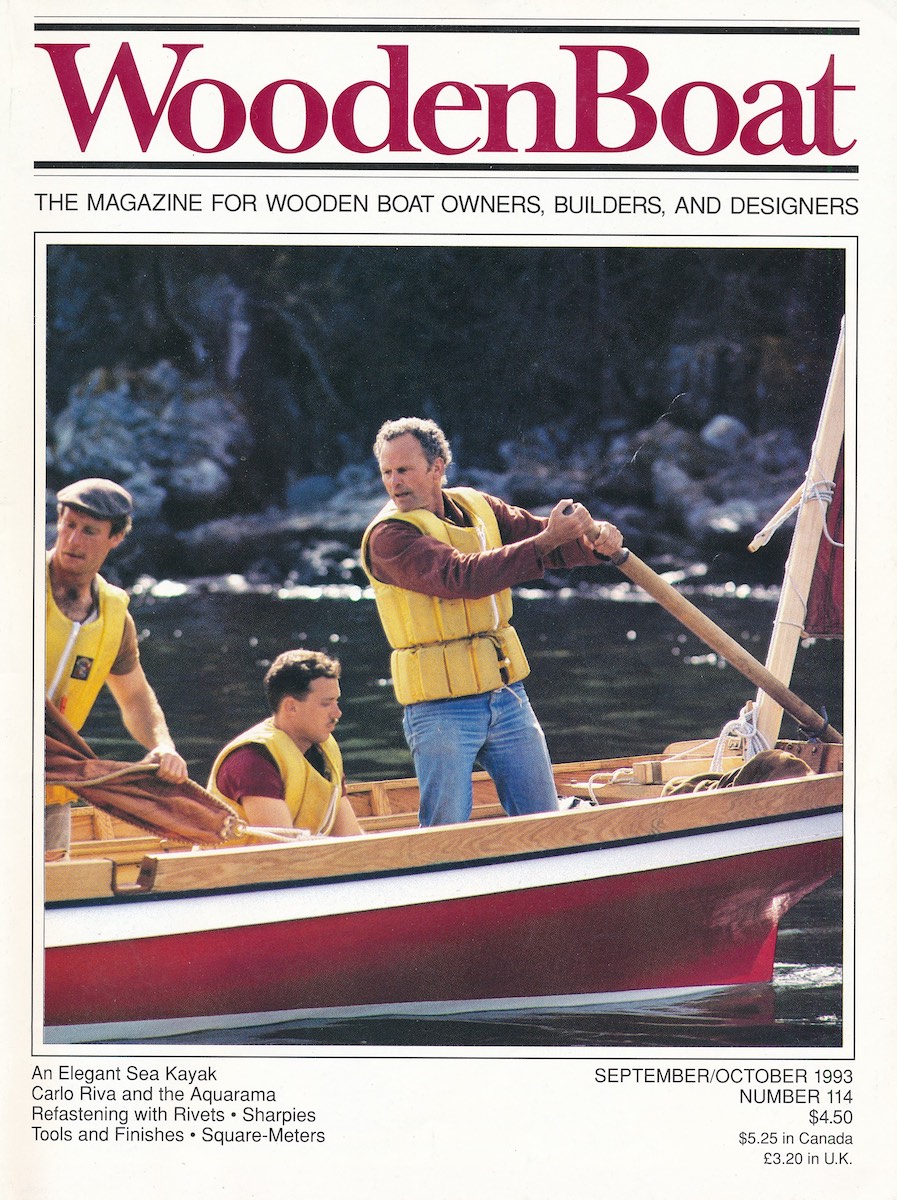 Titel der amerikanischen Zeitschrift Wooden Boat Nr. 114 von September/Oktober 1993