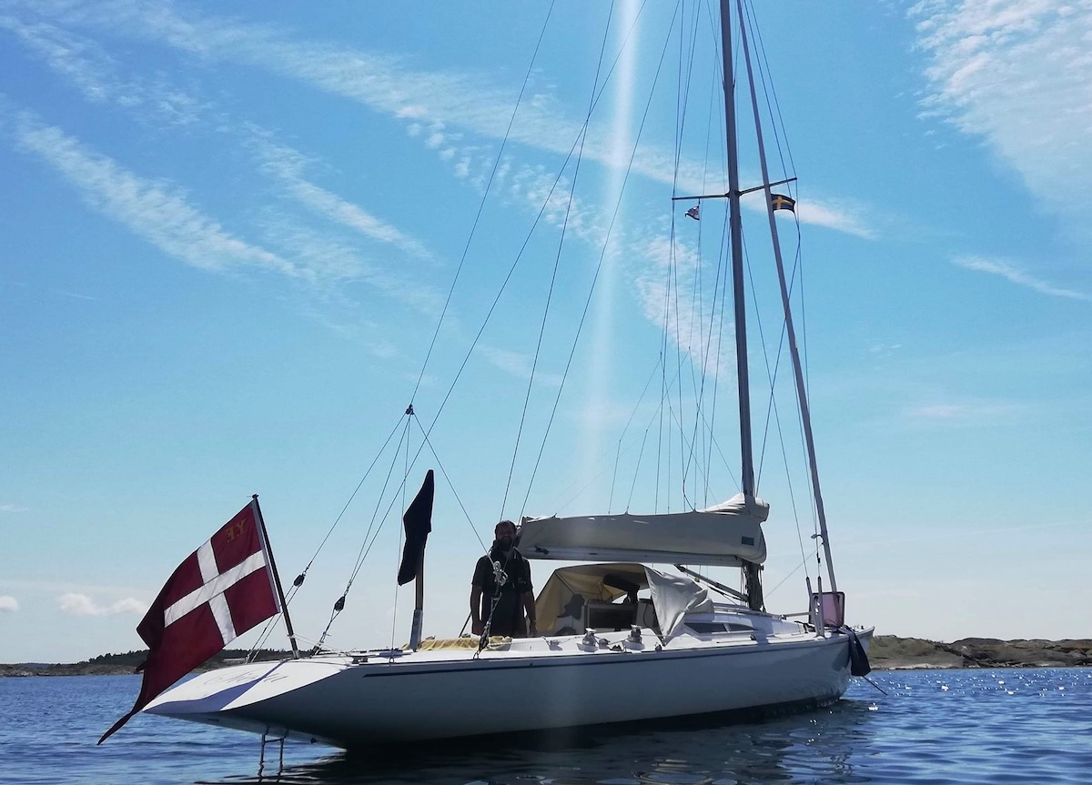 Moderner 55 qm Kunststoff Schärenkreuzer von Hakan Södergren