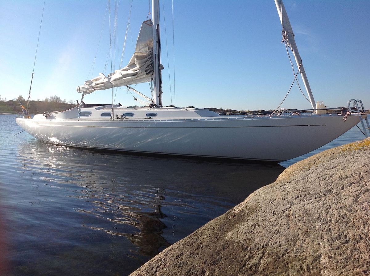 Swede 55 Nachfolger Swede 52 Cheyenne in den ostschwedischen Schären