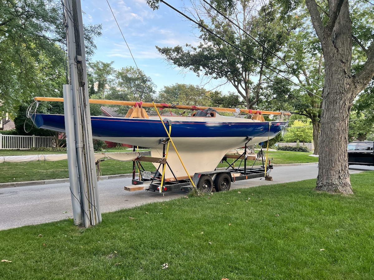 Die Knud Reimers Konstruktion Udell 22, eine 22er Schärenkreuzer Einheitsklassse, in den USA