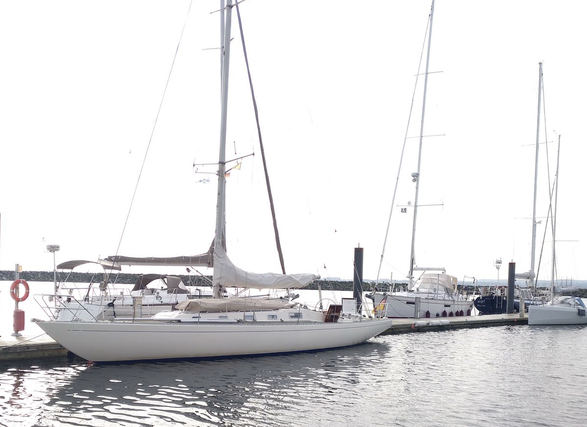 Touren Schärenkreuzer Swede 55 Gamle Swede in der Marina Weiße Wiek Boltenhagen