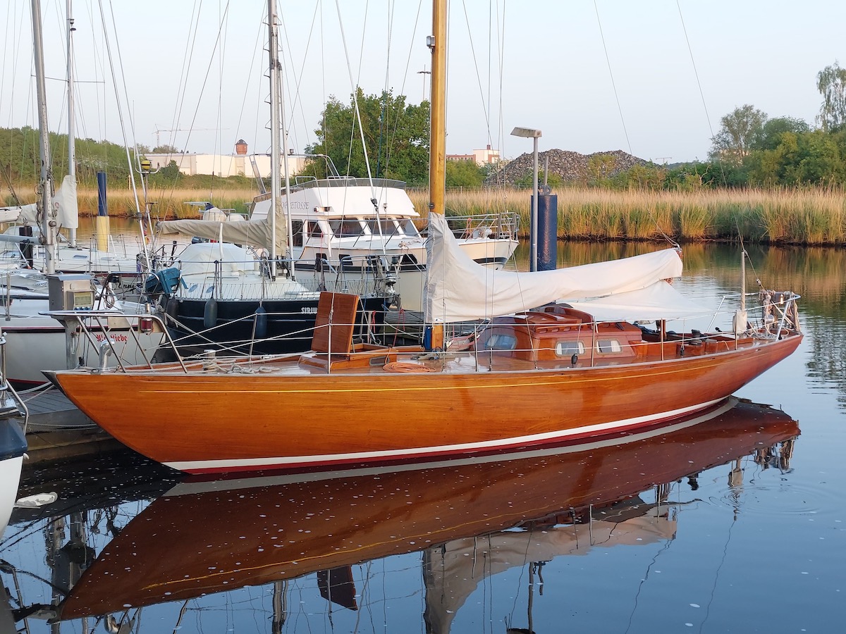 Olle Enderlein 11,50 m Mahagoni Tourenyacht