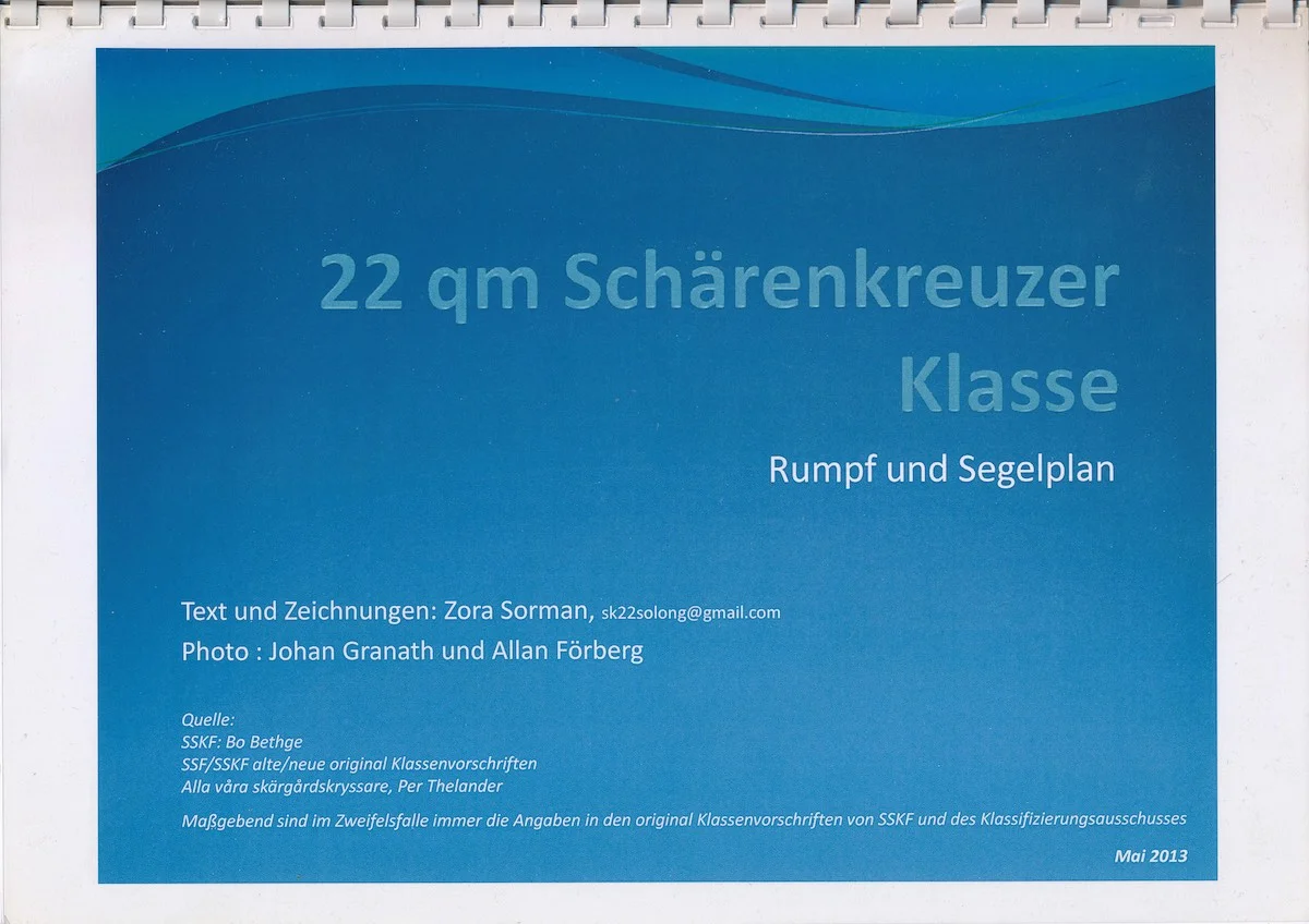 Informationen zu 22er Schärenkreuzer von Zora Sorman