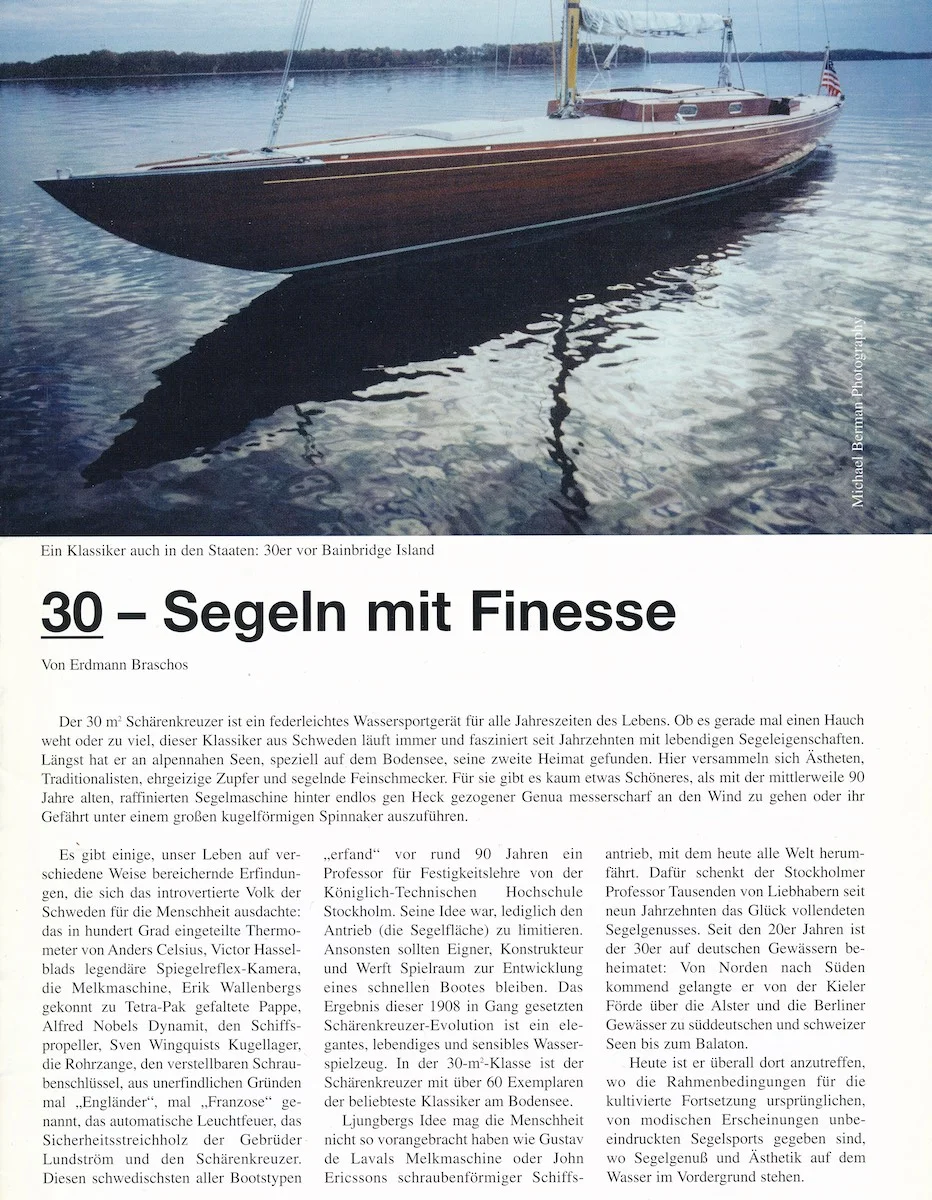 Schärenkreuzer-Broschüre von Erdmann Braschos