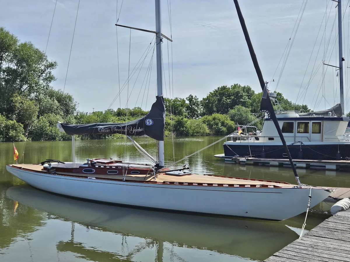 Swede 41 Classic Kohinoor Hambrger Yachthafen Wedel