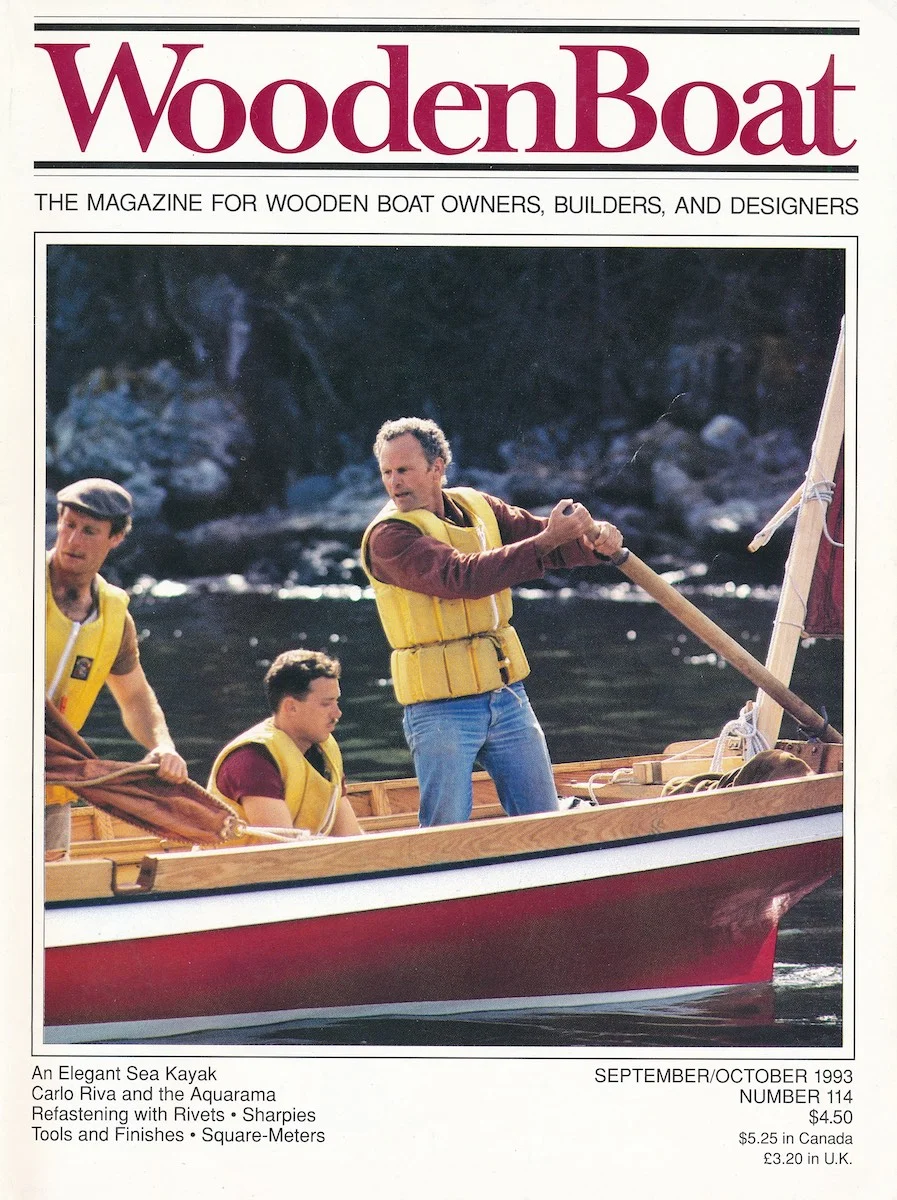 Titel der amerikanischen Zeitschrift Wooden Boat Nr. 114 von September/Oktober 1993