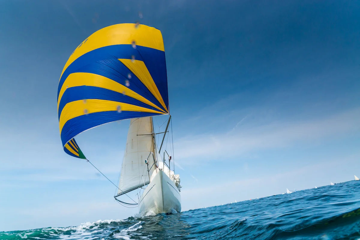 Touren Schärenkreuzer Swede 55 bei Schlank & Rank Regatta im Fehmansund