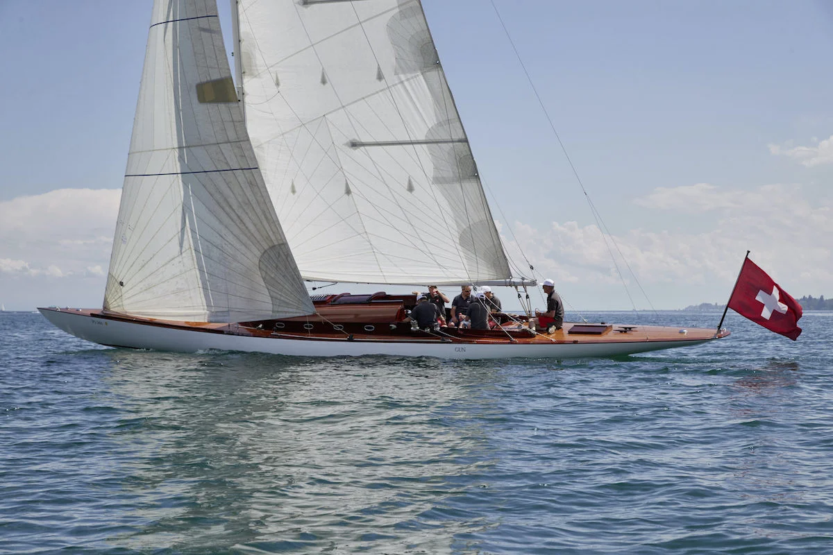 75 Quadratmeter Schärenkreuzer Gun auf dem Bodensee