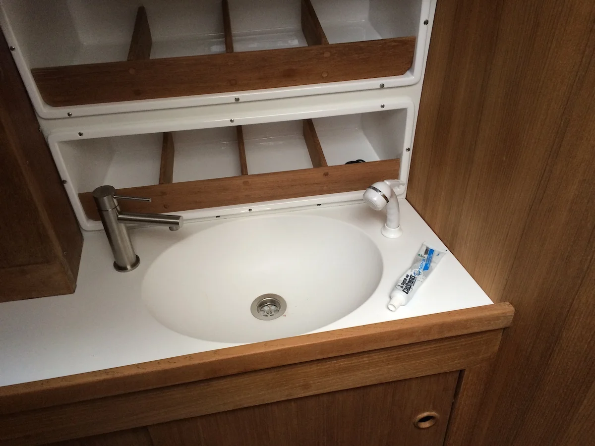 neues Bad mit Corian Swede 55 Gamle Swede