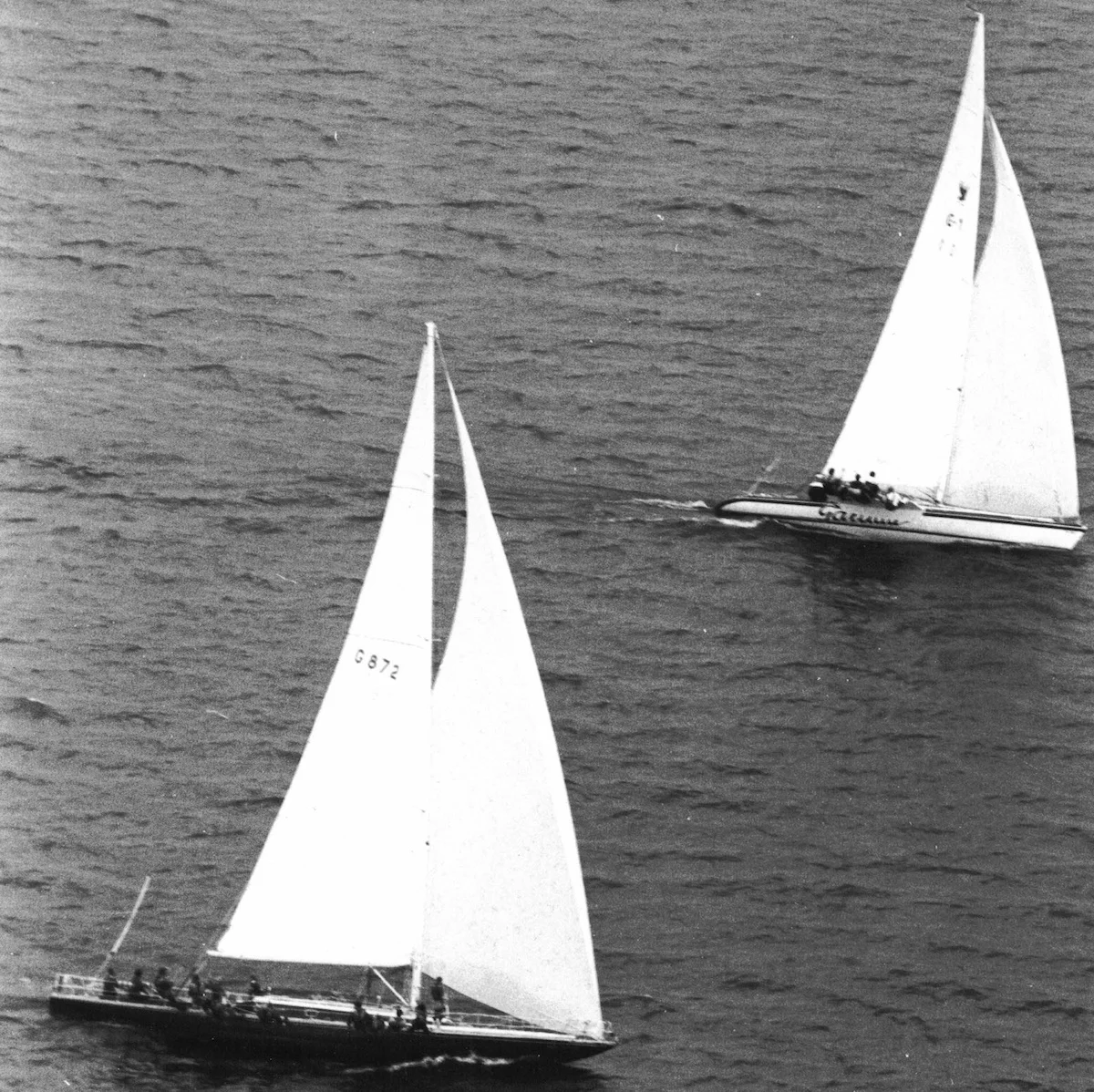 75er Bodensee Schärenkreuzer Argo Luftaufnahme