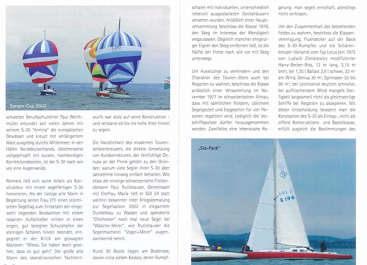 Über die S30 Touren Schärenkreuzer